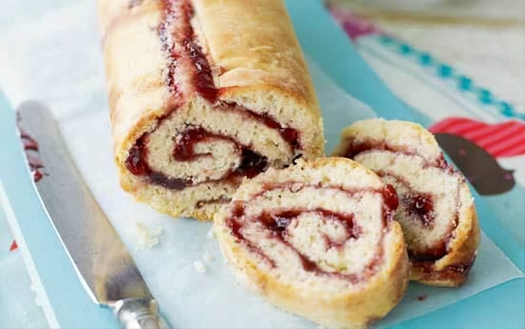 Jam Roly Poly Recipe (with CBD)