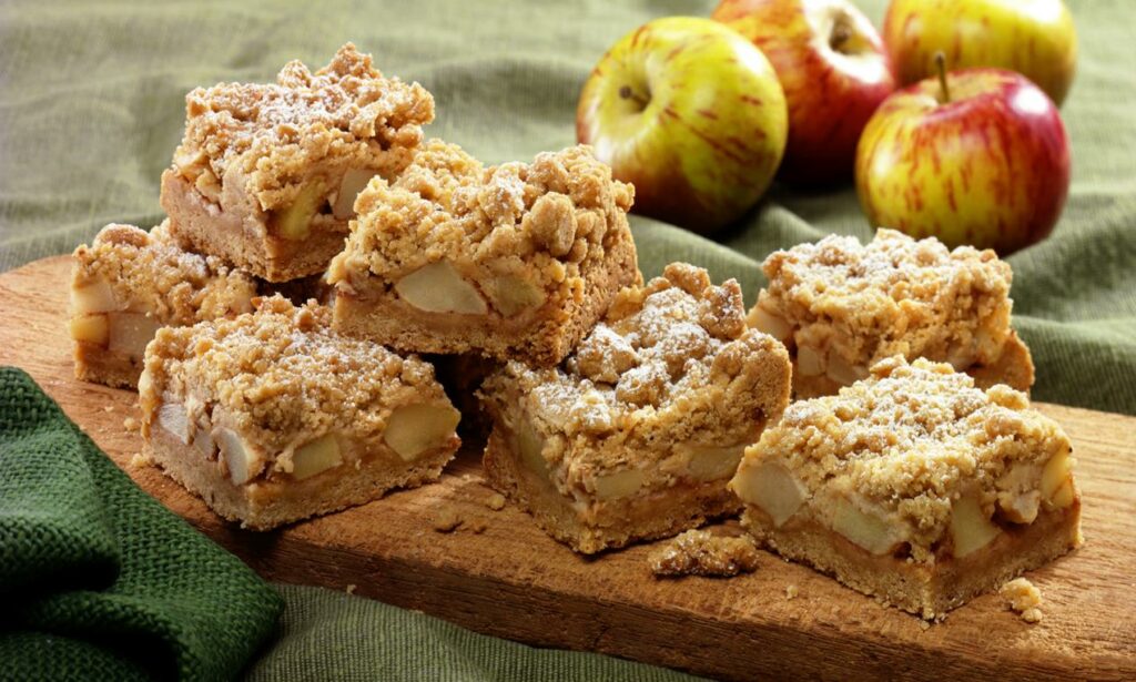 apple crumble Recipe (with CBD)